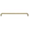 Heritage Brass Cabinet Pull Hex Angular Design 254mm CTC Polished Brass Finish