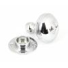 Polished Chrome 50mm Prestbury Mortice/Rim Knob Set