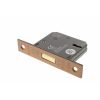 Atlantic 3 Lever Key Deadlock [CE] 3" - Urban Satin Copper