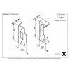 Nickel Â½" Rebate Kit for Tubular Mortice Latch