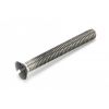 Black SS M5 x 40mm Male Screw