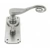 Pewter Monkeytail Lever Bathroom Set