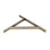 Burnished Brass Chalfont Shelf Bracket (260mm x 200mm)