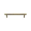 Heritage Brass Cabinet Pull Hexagon Design 128mm CTC Antique Brass finish