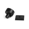 Matt Black Kelso Cabinet Knob - 25mm (Square)