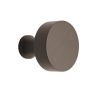 Round Cupboard Knob Gunmetal Grey