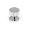 Polished Chrome Judd Cabinet Knob - 25mm (Plain)