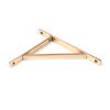 Polished Bronze Chalfont Shelf Bracket (260mm x 200mm)