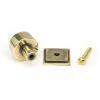 Aged Brass Kelso Cabinet Knob - 25mm (Square)