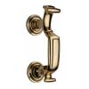 Heritage Brass Doctor Knocker Unlacquered Brass Finish