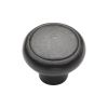 Rustic Dark Bronze Cabinet Knob Newport Design 32mm