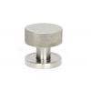 Satin Marine SS (316) Brompton Mortice/Rim Knob Set (Plain)