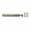 Atlantic Solid Brass Surface Door Bolt 8" - Satin Nickel