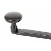 Black 6" French Door Bolt