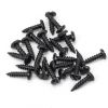 Black 6xÂ½" Round Head Screws (25)