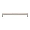 Heritage Brass Cabinet Pull Wide Metro Design 192mm CTC Satin Nickel Finish