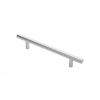 Steel T-Bar Handle 128mm - Polished Chrome