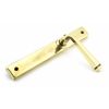 Aged Brass Avon Slimline Lever Latch Set