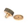 Polished Bronze Brompton Cabinet Knob - 38mm (Plain)