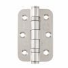 Eclipse 14906 - 76x51x2mm PSS Ball Bearing Radius Corner Hinge Grade 7 - (Pair) - Polished Stainless Steel