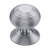 Heritage Brass Centre Door Knob Reeded Design 3 1/2 Satin Chrome Finish
UK Registered Design Number 6241152

&nbsp;