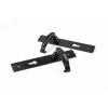 Black Cottage Lever Espag. Lock Set