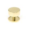 Polished Brass Kelso Cabinet Knob - 38mm (Plain)