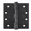 Eclipse 14841BLK - 102x102x3mm BLK Ball Bearing Hinge Grade 13 - (Pair) - Matt Black