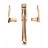 Polished Bronze Night-Vent Locking Newbury Fastener