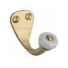 Heritage Brass Single Robe Hook Satin Brass Finish