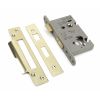 PVD 2Â½" Euro Profile Sash Lock