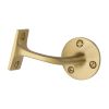 Heritage Brass Handrail Bracket 2 1/2 Satin Brass finish