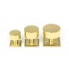 Polished Brass Kelso Cabinet Knob - 38mm (Square)