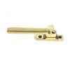 Aged Brass Locking Art Deco Fastener - RH