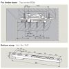 Dorma BTS80F Floor Spring Complete With Accessory Pack