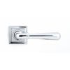 Polished Chrome Newbury Lever on Rose Set (Square) - U