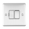 Eurolite Enhance Decorative Switched Fuse Spur Satin Stainless Steel