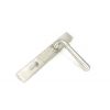 Satin Marine SS (316) Newbury Slimline Lever Espag. Lock Set