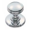 Delamain Plain Knob 30mm - Polished Chrome