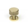 Aged Brass Judd Cabinet Knob - 25mm (Plain)