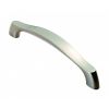 Chunky Arched Grip Handle 128mm - Satin Nickel