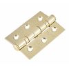 CE7 Mild Steel BB Butt Hinge - Electro Brass