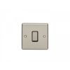 Eurolite Enhance Decorative 1 Gang Switch Satin Stainless Steel