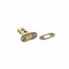 Atlantic Fire-Rated CE Marked Bolt Through Tubular Radius Deadbolt 2.5" - Matt Antique Brass