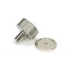 Polished Nickel Brompton Cabinet Knob - 32mm (Plain)