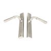 Satin Marine SS (316) Newbury Slimline Lever Espag. Latch Set