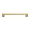 Heritage Brass Cabinet Pull Metro Design 192mm CTC Polished Brass Finish