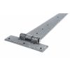 Pewter 22" Penny End T Hinge (pair)