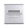 Eurolite Stainless Steel Fan Switch Satin Stainless Steel