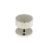 Polished Nickel Judd Cabinet Knob - 38mm (Plain)